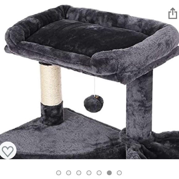 SOLD Silver Cat Tree Condo - Picture 8 of 10